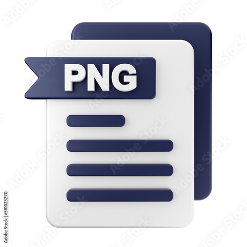 3d file format data icon illustration