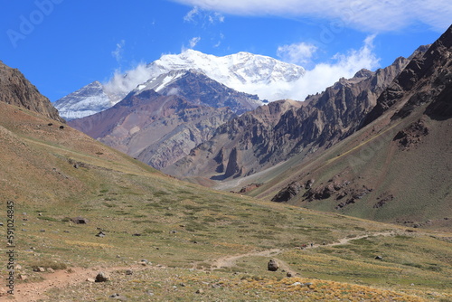 The Hightes Mountain in Argentina, Acongagua photo