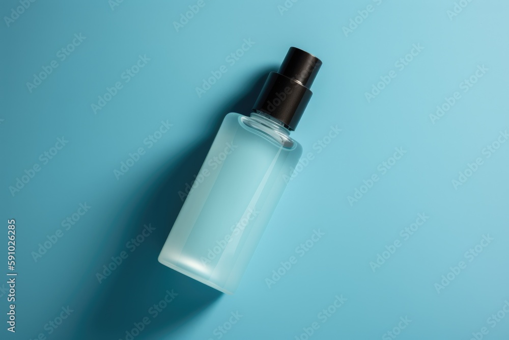 Men's cosmetic background. Mockup for design. Generative AI Men's cosmetic background. Mockup for design. Generative AI
