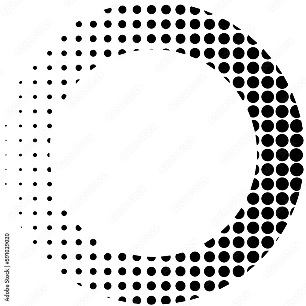 Halftoon Shape Element Halftoon Shape Element