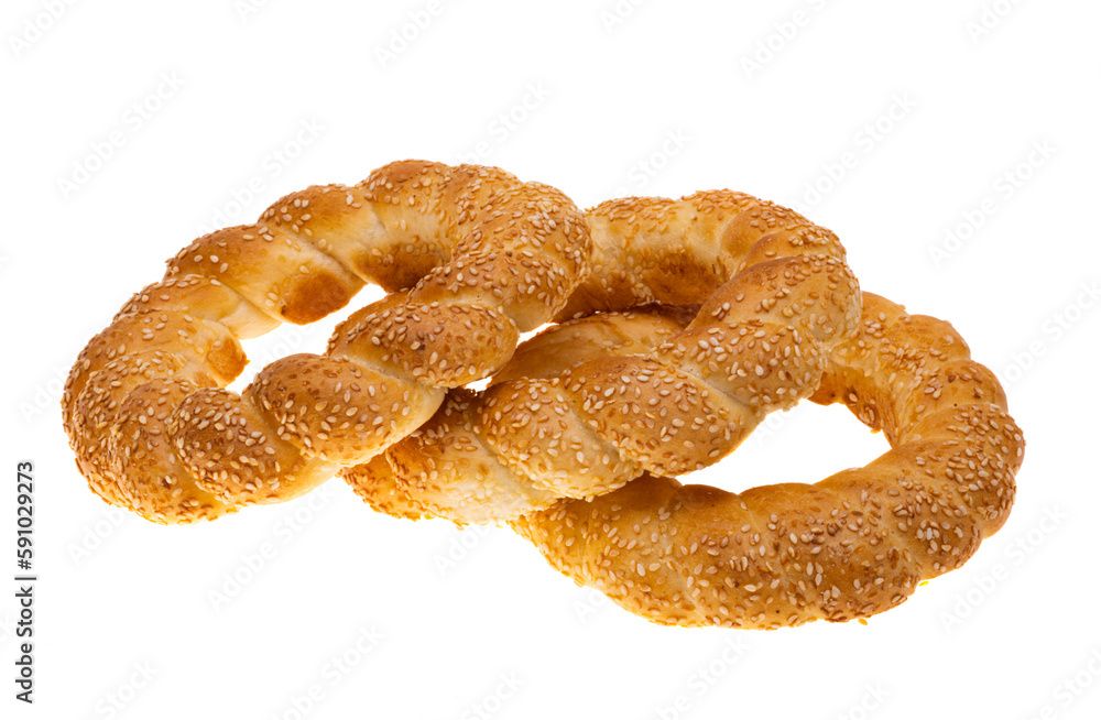 turkish bagel isolated turkish bagel isolated