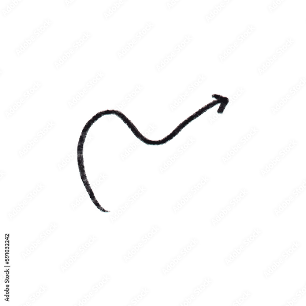 hand drawn arrow on transparent background. PNG hand drawn arrow on transparent background. PNG