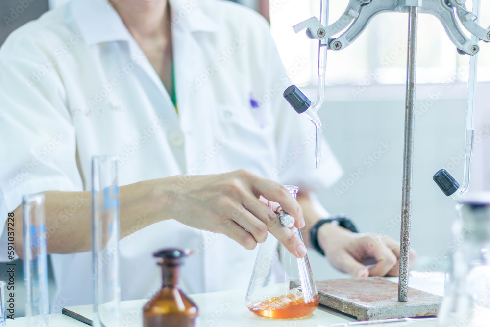 Science laboratory research and development concept. Science laboratory research and development concept.