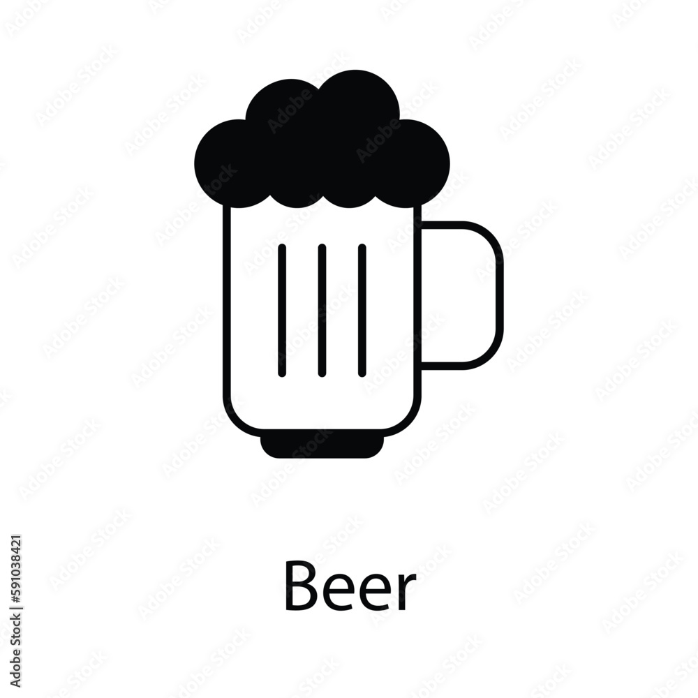 Beer icon. Suitable for Web Page, Mobile App, UI, UX and GUI design Beer icon. Suitable for Web Page, Mobile App, UI, UX and GUI design