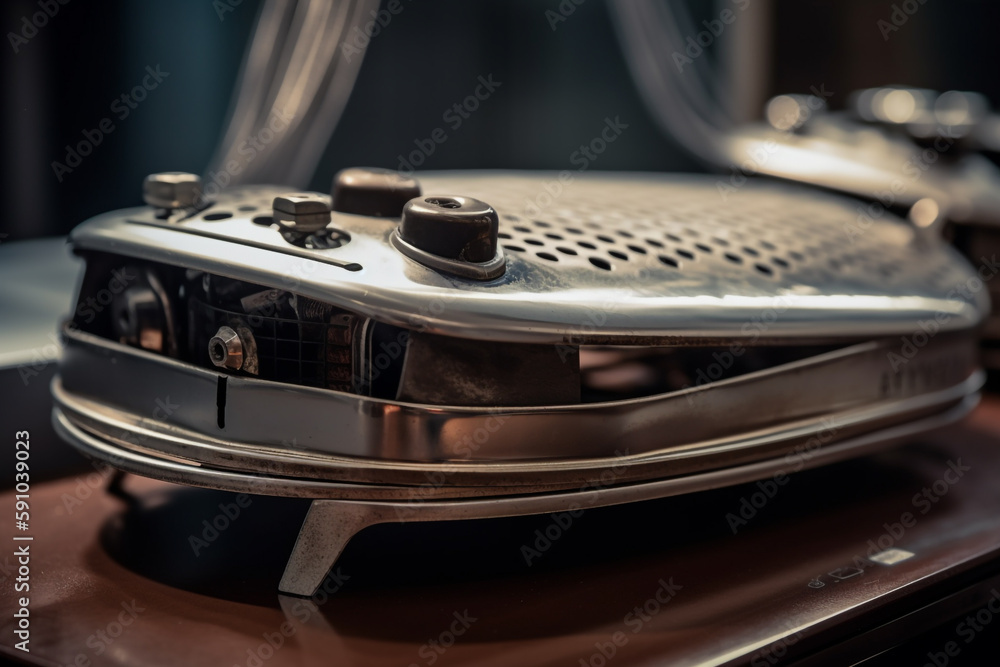 detailed shot of an ironing machines hot plate Ai Generative Art detailed shot of an ironing machines hot plate Ai Generative Art