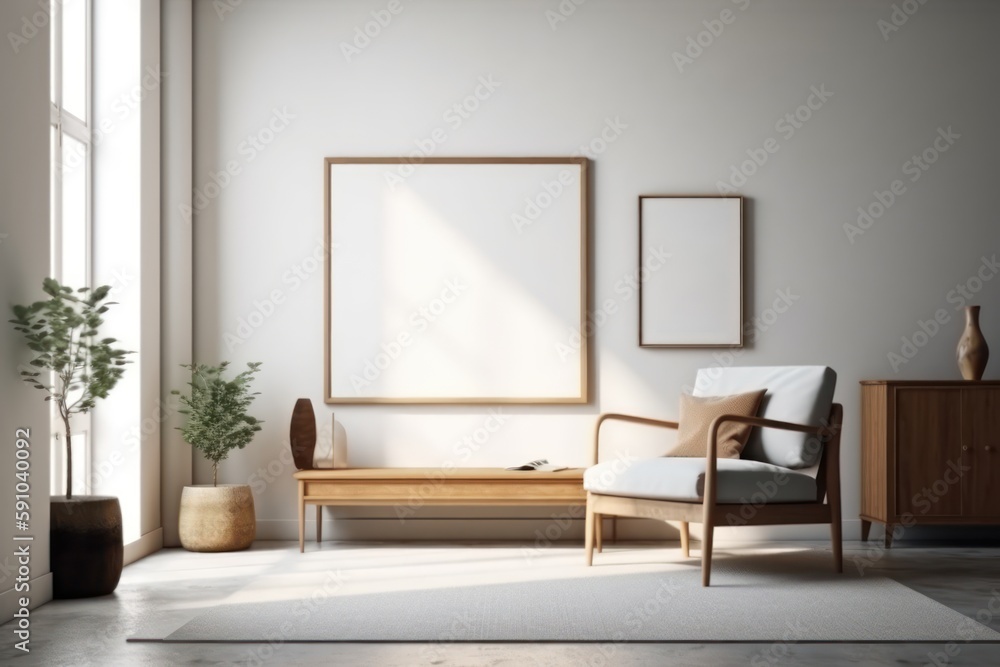 The Art of Simplicity: A White Wall Waiting to be Transformed by Your Imagination The Art of Simplicity: A White Wall Waiting to be Transformed by Your Imagination