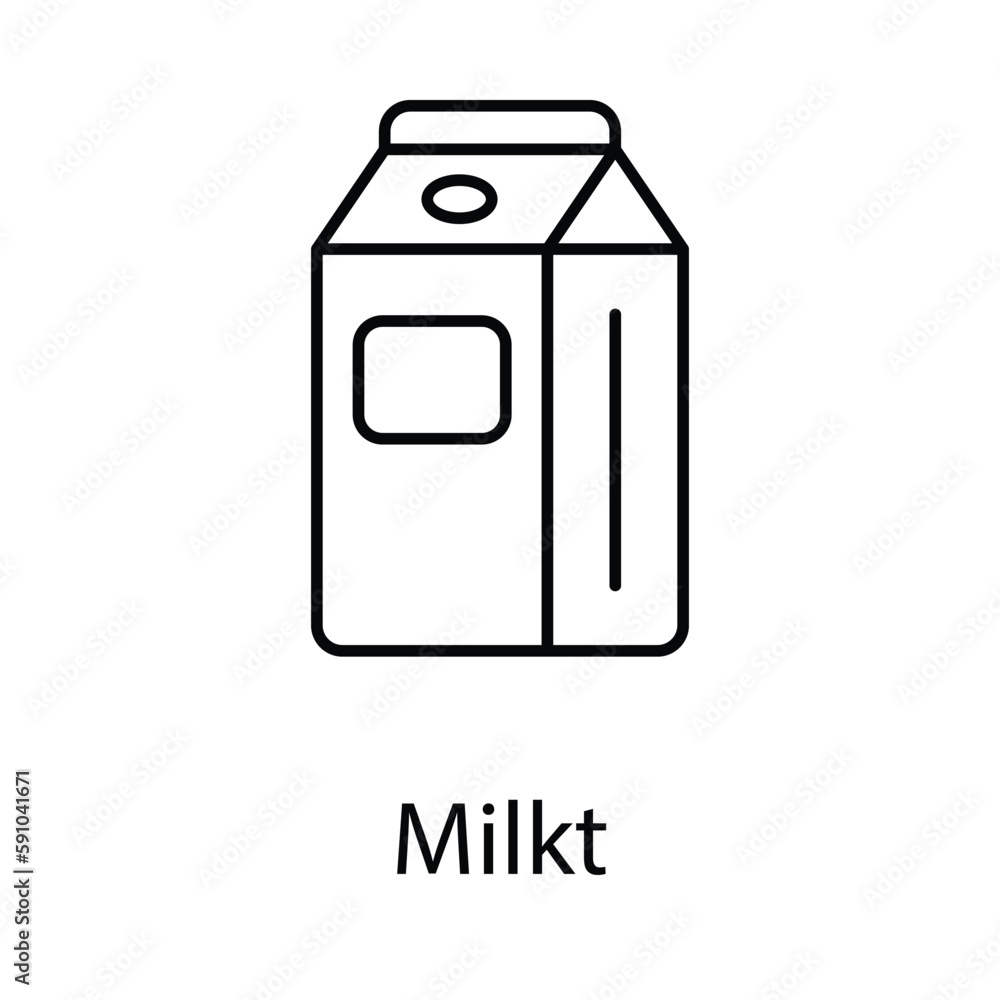 Milk icon. Suitable for Web Page, Mobile App, UI, UX and GUI design