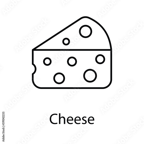 Cheese icon. Suitable for Web Page, Mobile App, UI, UX and GUI design