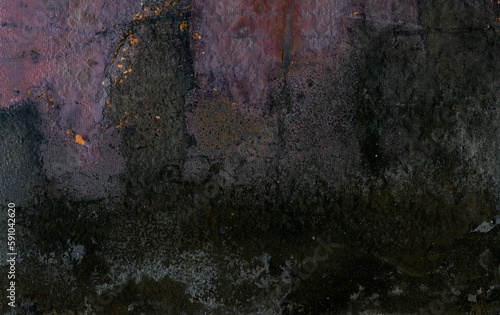 Abstract grunge background with space for text or image. Old copper oxidized background for web site or mobile devices. Rusty metal texture for multiple projects like science, music, art