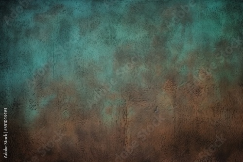 green plate rust texture, rust texture background. Generative AI