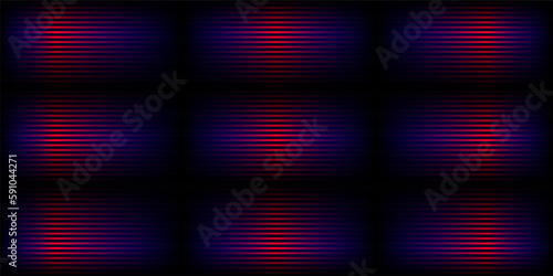 Abstract laser striped lined horizontal glowing background