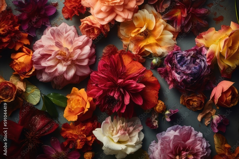 custom made wallpaper toronto digitalThe Ephemeral Beauty of Seasonal Sensations: A Minimalist Interpretation with a Blank Frame