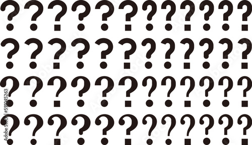 はてなマークのベクターアイコンセット