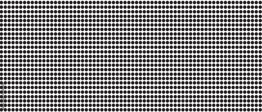 Black polka dot pattern on white background. Straight dot pattern for backdrop and wallpaper template. Simple classic polka dot lines with repeat stripes texture. Polka background, vector illustration Black polka dot pattern on white background. Straight dot pattern for backdrop and wallpaper template. Simple classic polka dot lines with repeat stripes texture. Polka background, vector illustration
