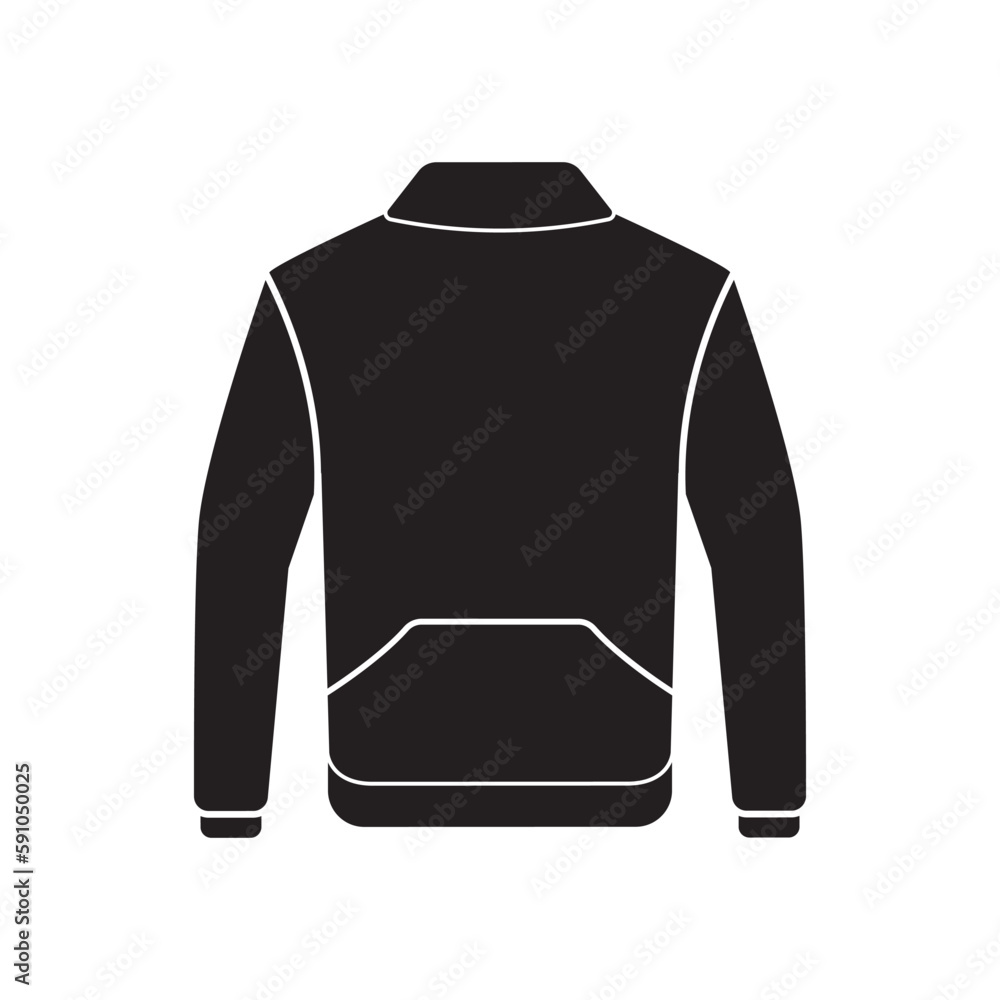 Jacket symbol icon,logo illustration design template. Jacket symbol icon,logo illustration design template.