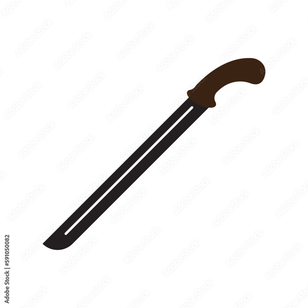 Machete icon symbol, illustration design template Machete icon symbol, illustration design template