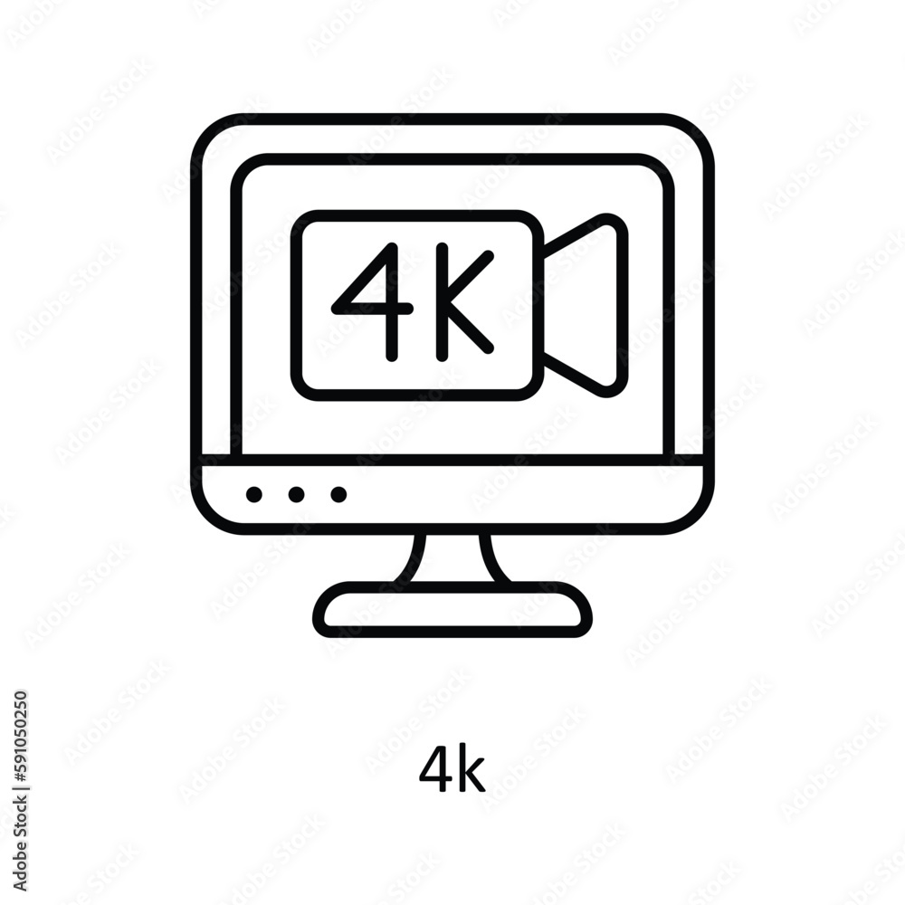 4k Vector Fill outline Icons. Simple stock illustration stock 4k Vector Fill outline Icons. Simple stock illustration stock