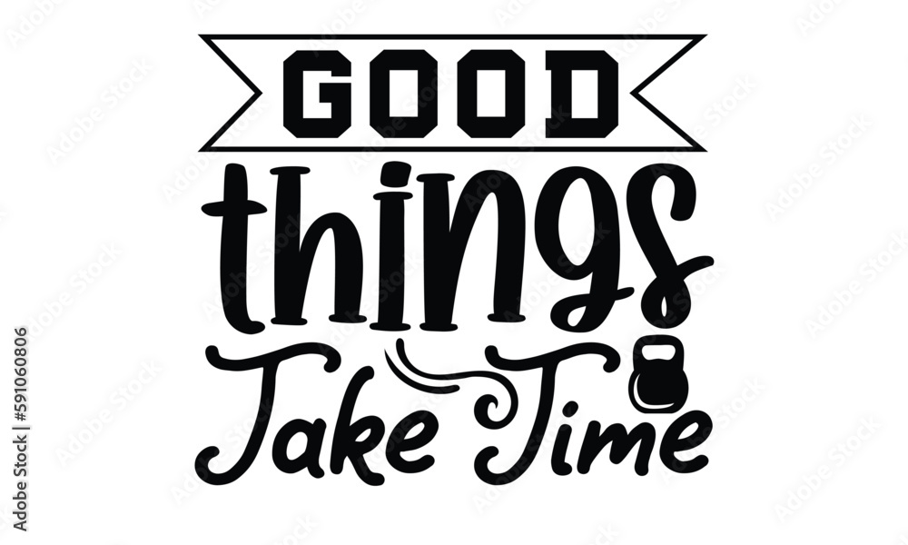 Naklejka premium Workout Svg Design