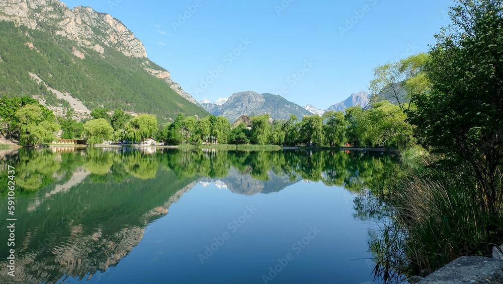 Lac de la Roche de Rame - Alpen in Frankreich - Route des Grandes Alpes