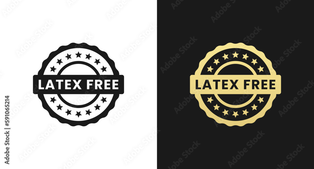 Latex Free Label or Latex Free stamp Vector Isolated in Flat Style. Simple Latex Free Label vector for product design element. Best Latex Free stamp for packaging design element. Latex Free Label or Latex Free stamp Vector Isolated in Flat Style. Simple Latex Free Label vector for product design element. Best Latex Free stamp for packaging design element.