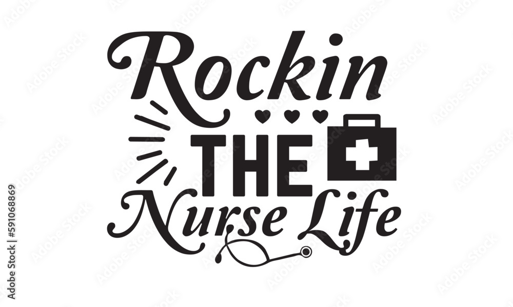 Obraz premium Nurse Svg Design