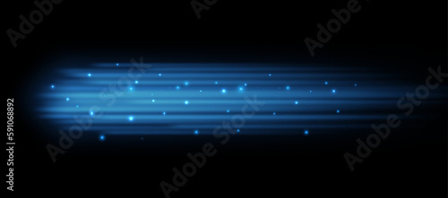 Gust of wind with shimmering effect, isolated air flow movement with flickering. Slight breeze or blowing of air current, flowing whiff. Vector illustration