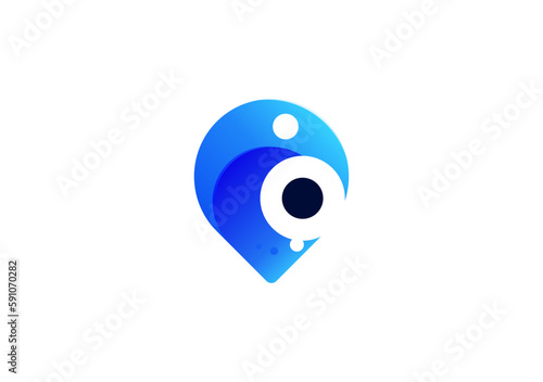 pin bubble logo template Free Download pin bubble logo template - GFXLoad
