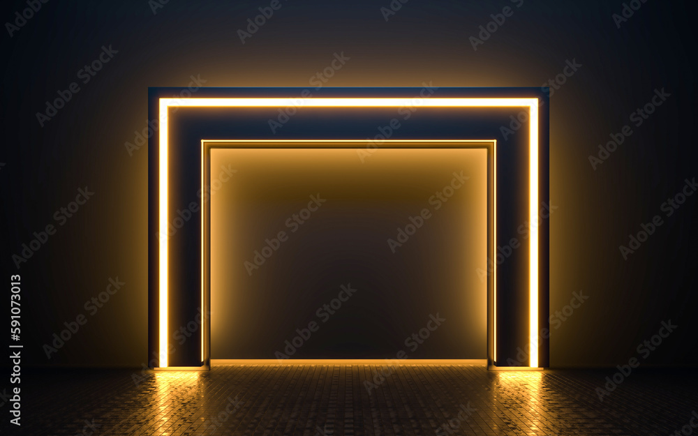 Abstract pedestal podium. Abstract pedestal podium.