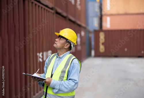 Image of professional container controllers who organize container deliveries and moves to maximize resources and minimize delays. Accurately completing daily and weekly report status updates.