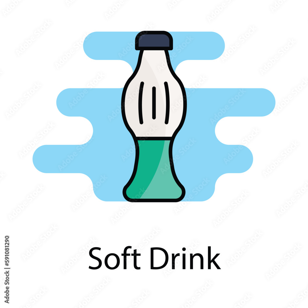 Soft Drink icon. Suitable for Web Page, Mobile App, UI, UX and GUI design