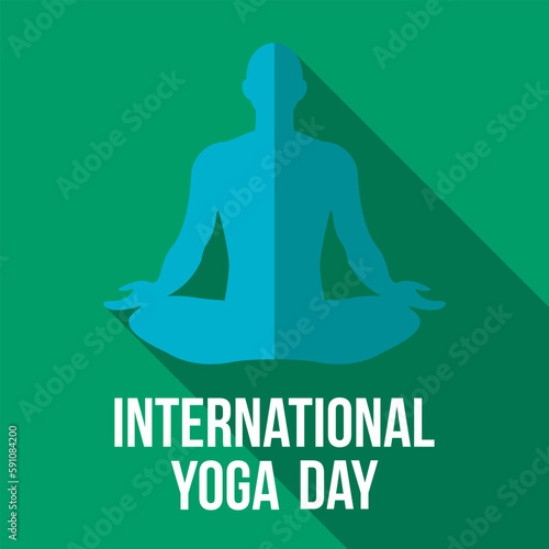 Yoga. Yoga and meditation. yoga day. international yoga day concept