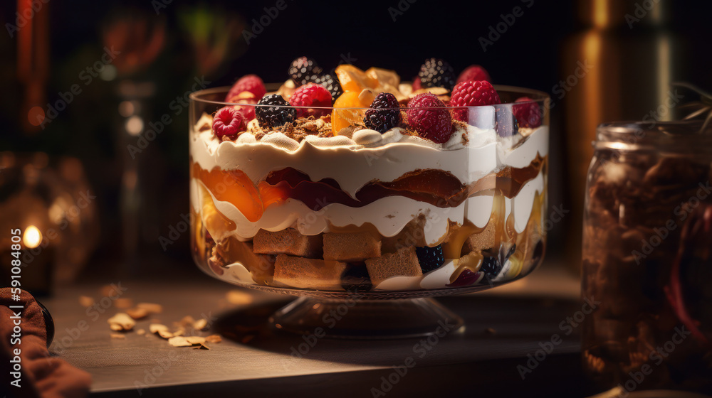 Rustic Trifle Delight Rustic Trifle Delight