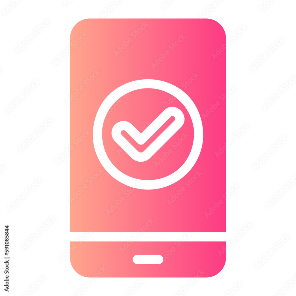 smartphone gradient icon smartphone gradient icon