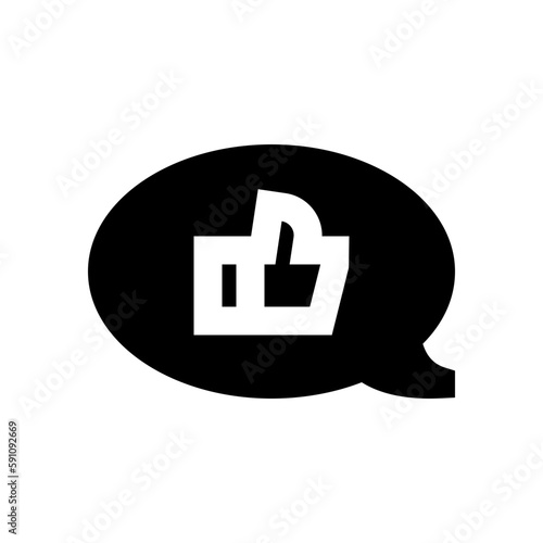 Like glyph icon