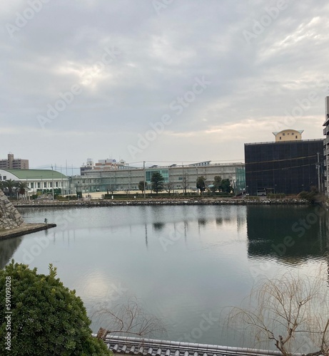 Wallpaper Mural bridge over the river Torontodigital.ca