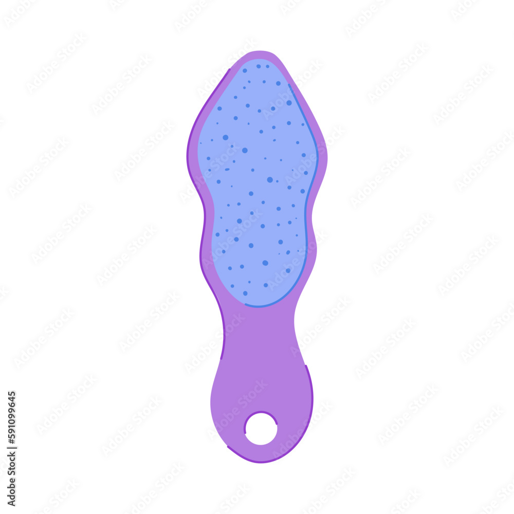 skin callus remover cartoon vector illustration skin callus remover cartoon vector illustration