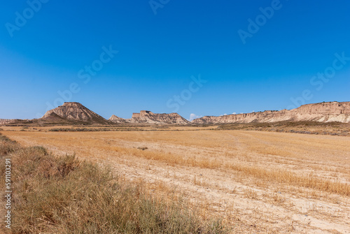 landscape in the desert