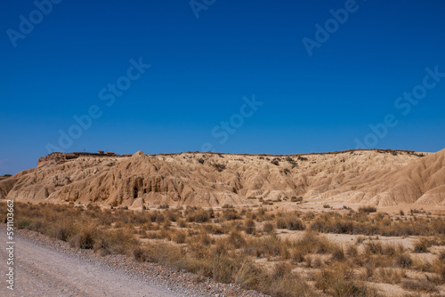 landscape in the desert