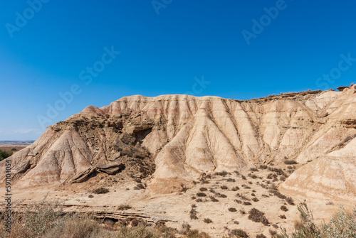 landscape in the desert