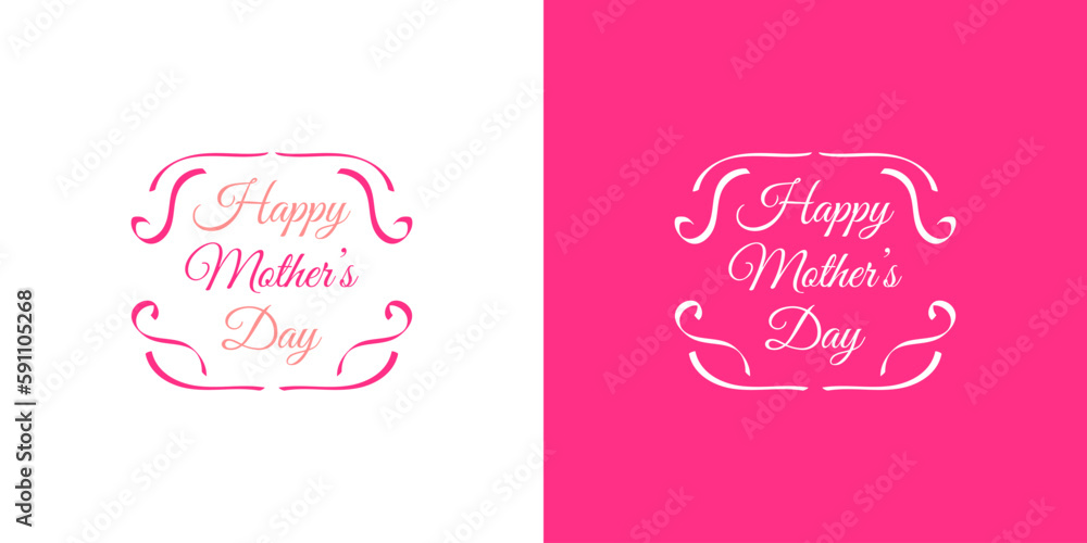 Happy Mother's Day Greeting Card Happy Mother's Day Greeting Card