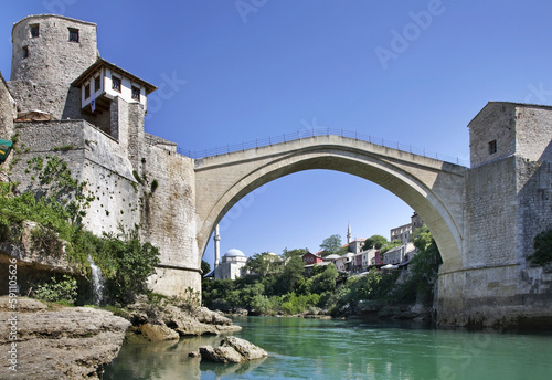 Old bridge in Mostar. Bosnia and Herzegovina