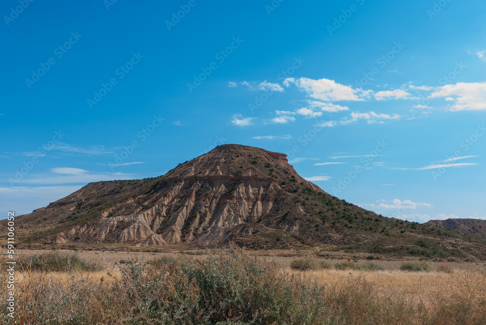 landscape in the desert