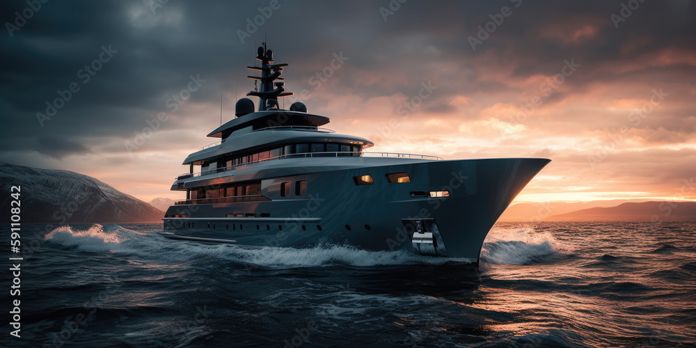 The Ultimate Luxury Expedition Yacht: Where Adventure Meets Luxury. Generative AI The Ultimate Luxury Expedition Yacht: Where Adventure Meets Luxury. Generative AI