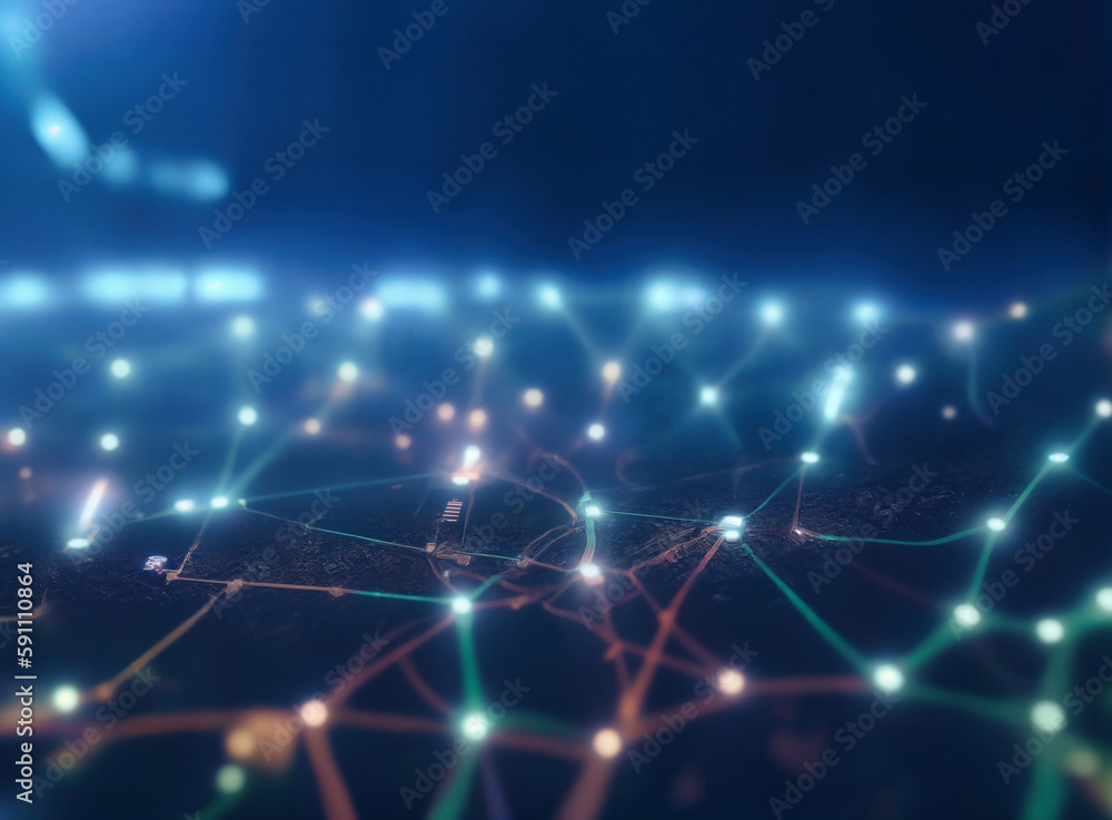 Abstract Technology Background of Futurism Abstract Technology Background of Futurism