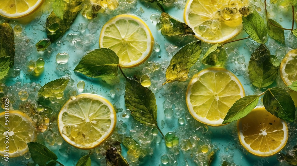 mojito menthe et citron