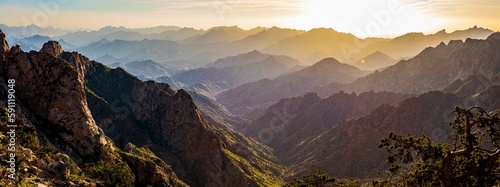 جبل النور في مكة المكرمة وجبل احد في المدينة المنورة وجبال الطائف
Jabal Al-Nour and Cave Hira in Makkah Al-Mukarramah, Mount Uhud in Al-Madinah Al-Munawwarah, and the Taif Mountains photo