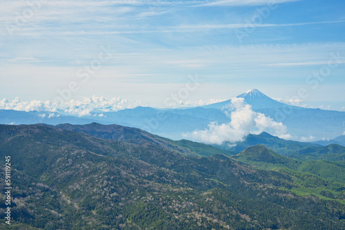 金峰山からの景色 © MJ