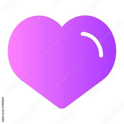 love gradient icon