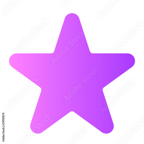 star gradient icon