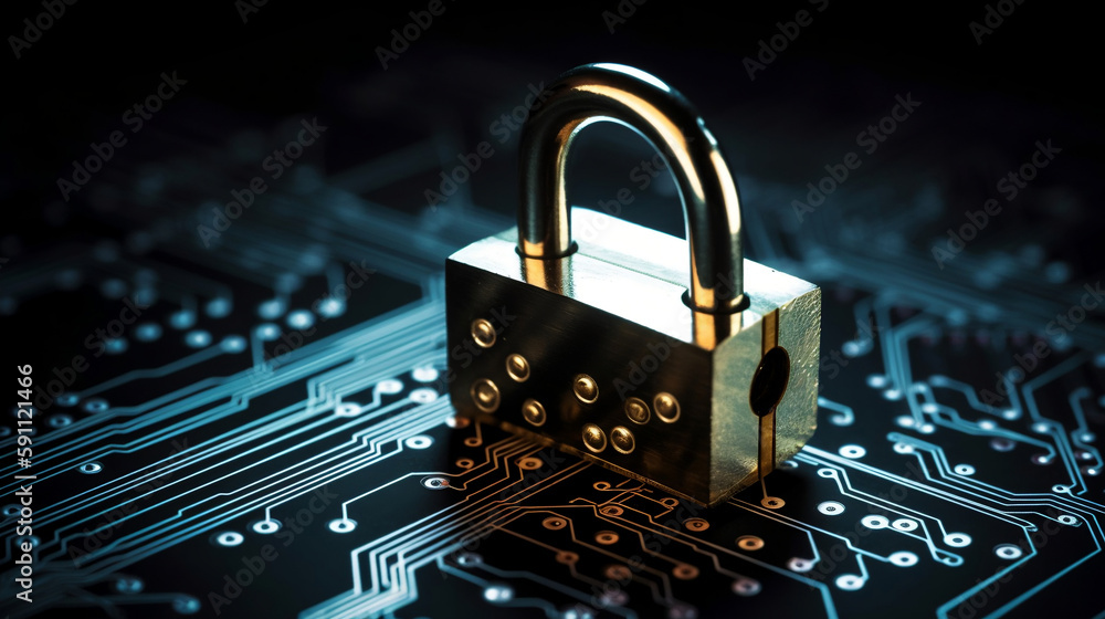 internet security lock. blue, connection, technology, cyber security. Created using generative AI.
internet security lock. blue, connection, technology, cyber security. Created using generative AI.